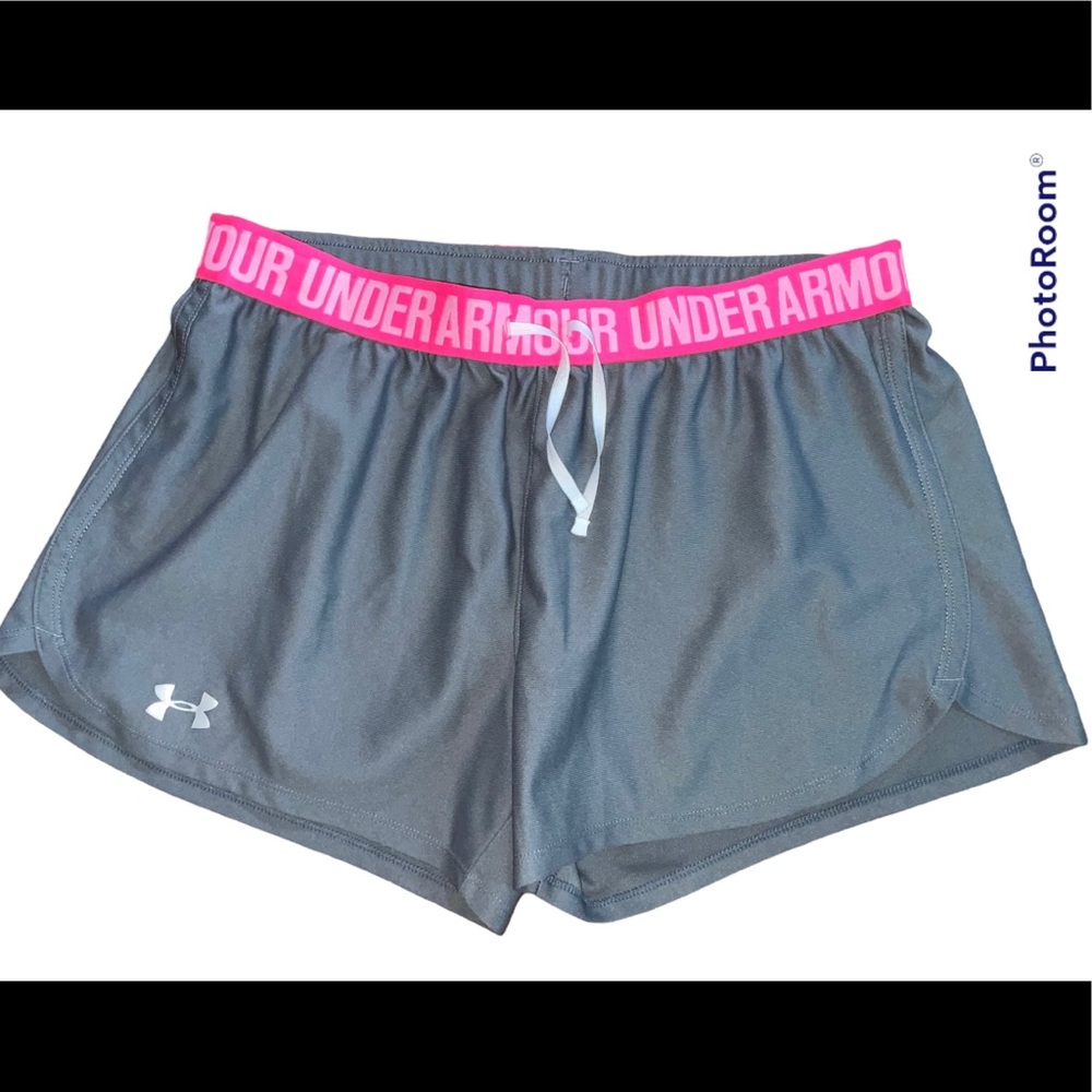 Gray Under Armor shorts